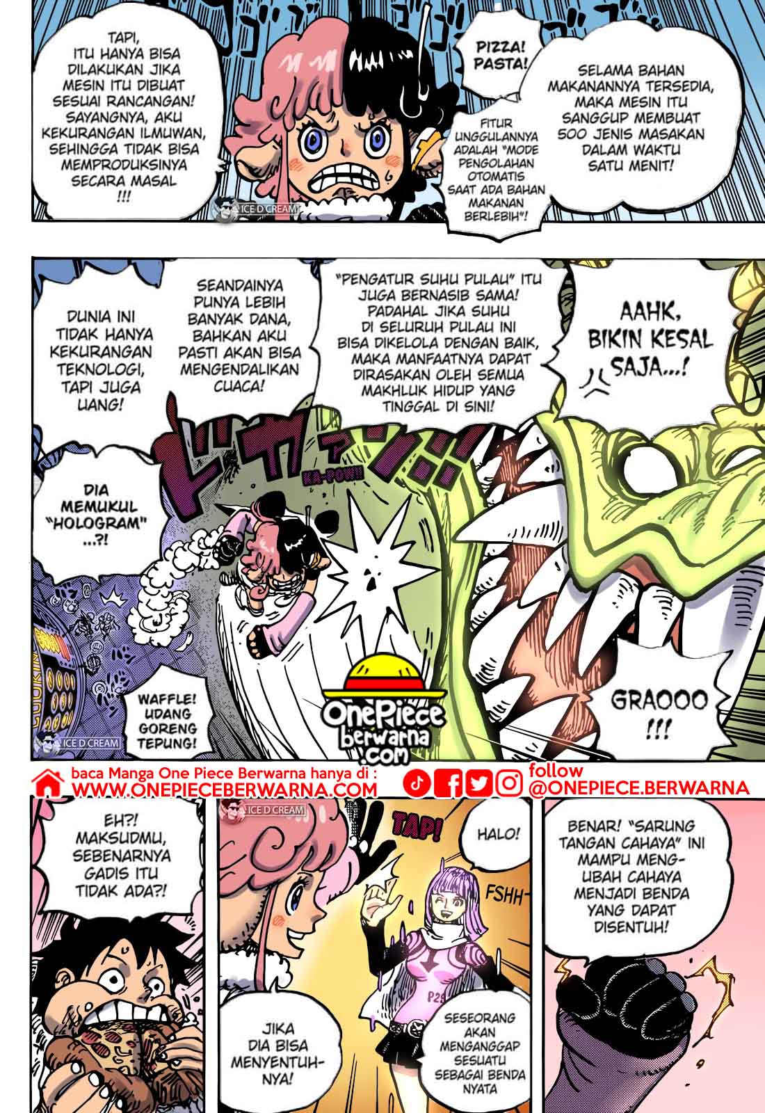 Baca manga komik One Piece Berwarna Bahasa Indonesia HD Chapter 1062
